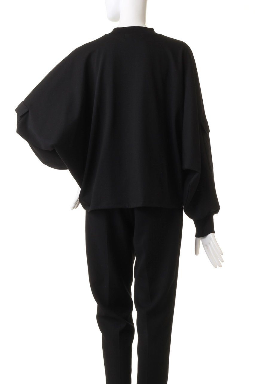 【リムアーク/RIM.ARK】のMiddle neck cotton L/T/ロングTシャツ 人気、トレンドファッション・服の通販 founy(ファニー) 　ファッション　Fashion　レディースファッション　WOMEN　トップス・カットソー　Tops/Tshirt　シャツ/ブラウス　Shirts/Blouses　ロング / Tシャツ　T-Shirts　カットソー　Cut and Sewn　カットソー　Cut And Sew　シンプル　Simple　スリーブ　Sleeve　バランス　Balance　フラップ　Flap　ポケット　Pocket　ミドル　Middle　モダン　Modern　ロング　Long　other-4|ID: prp329100004124695 ipo3291000000032376868