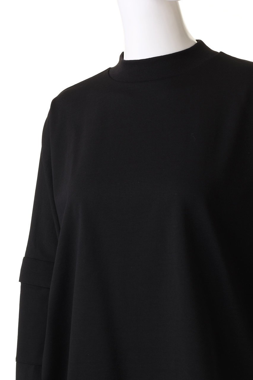 【リムアーク/RIM.ARK】のMiddle neck cotton L/T/ロングTシャツ 人気、トレンドファッション・服の通販 founy(ファニー) 　ファッション　Fashion　レディースファッション　WOMEN　トップス・カットソー　Tops/Tshirt　シャツ/ブラウス　Shirts/Blouses　ロング / Tシャツ　T-Shirts　カットソー　Cut and Sewn　カットソー　Cut And Sew　シンプル　Simple　スリーブ　Sleeve　バランス　Balance　フラップ　Flap　ポケット　Pocket　ミドル　Middle　モダン　Modern　ロング　Long　other-5|ID: prp329100004124695 ipo3291000000032376869