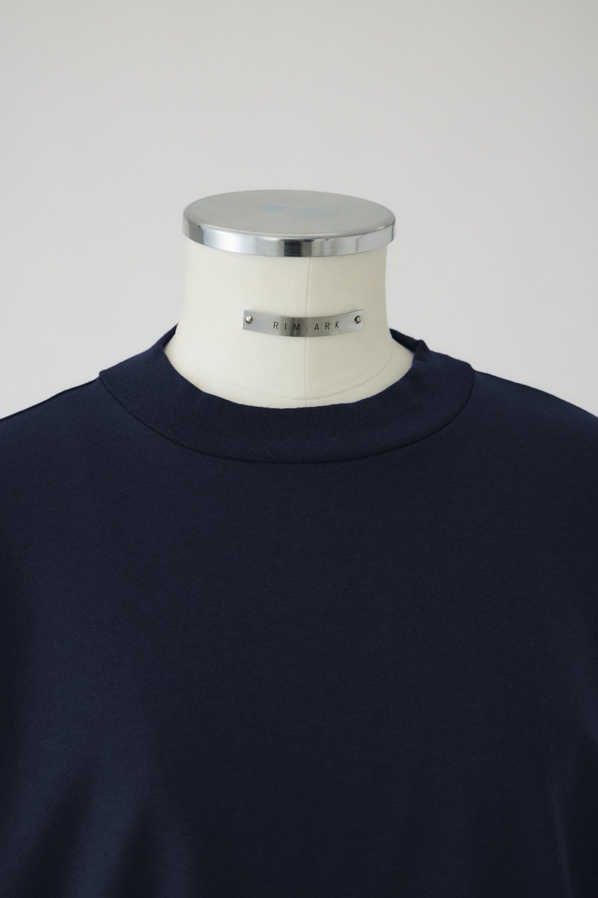 【リムアーク/RIM.ARK】のMiddle neck cotton L/T/ロングTシャツ 人気、トレンドファッション・服の通販 founy(ファニー) 　ファッション　Fashion　レディースファッション　WOMEN　トップス・カットソー　Tops/Tshirt　シャツ/ブラウス　Shirts/Blouses　ロング / Tシャツ　T-Shirts　カットソー　Cut and Sewn　カットソー　Cut And Sew　シンプル　Simple　スリーブ　Sleeve　バランス　Balance　フラップ　Flap　ポケット　Pocket　ミドル　Middle　モダン　Modern　ロング　Long　other-6|ID: prp329100004124695 ipo3291000000032376870