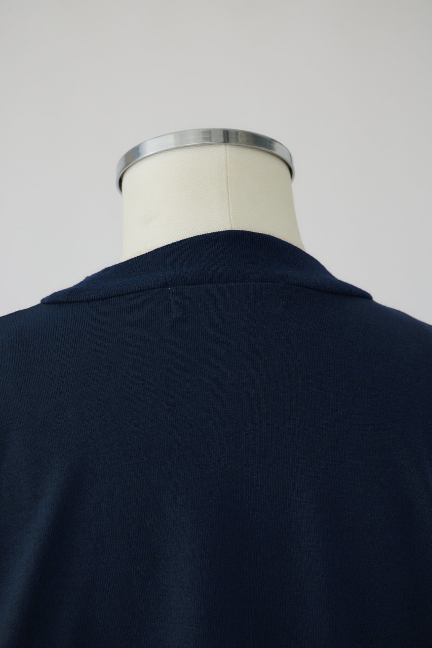 【リムアーク/RIM.ARK】のMiddle neck cotton L/T/ロングTシャツ 人気、トレンドファッション・服の通販 founy(ファニー) 　ファッション　Fashion　レディースファッション　WOMEN　トップス・カットソー　Tops/Tshirt　シャツ/ブラウス　Shirts/Blouses　ロング / Tシャツ　T-Shirts　カットソー　Cut and Sewn　カットソー　Cut And Sew　シンプル　Simple　スリーブ　Sleeve　バランス　Balance　フラップ　Flap　ポケット　Pocket　ミドル　Middle　モダン　Modern　ロング　Long　other-8|ID: prp329100004124695 ipo3291000000032376872