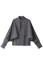 【リムアーク/RIM.ARK】のCovered sleeves SH/シャツ 人気、トレンドファッション・服の通販 founy(ファニー) ファッション Fashion レディースファッション Fashion for Women トップス・カットソー Cut & Sew Tops シャツ・ブラウス・オフィスカジュアル Elegant Blouses & Button-Ups おすすめ Recommended / Our Picks ストライプ Stripe, Striped Pattern スリーブ Sleeve, Long Sleeve / Short Sleeve ドッキング Docking, Mixed Material ノースリーブ Sleeveless, No-Sleeve マニッシュ Mannish, Boyish ロング Long, Long-Length thumbnail マルチ(混色)|ID: prp329100004124696 ipo3291000000032881480
