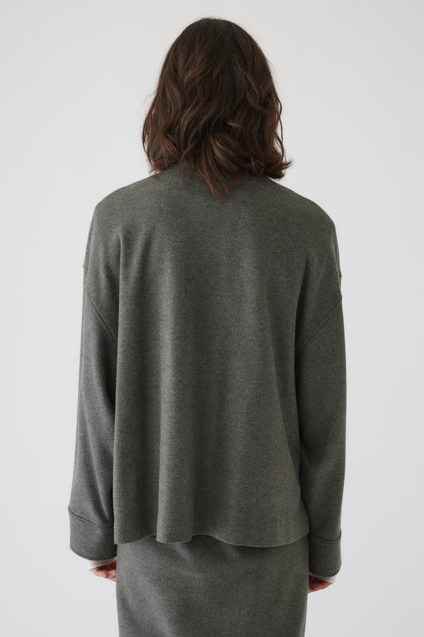 【リムアーク/RIM.ARK】のSoft felt oversized JK/ジャケット 人気、トレンドファッション・服の通販 founy(ファニー) 　ファッション　Fashion　レディースファッション　Fashion for Women　アウター　Coat / Outerwear Collection　レディースジャケット・軽アウター　Jackets　ジャケット　Jacket, Outerwear　スタイリッシュ　Stylish, Fashionable　ドット　Polka Dot, Dot Pattern　フラット　Flat, Flat Shoes　エレガント 上品　Elegant　other-4|ID: prp329100004124698 ipo3291000000034969834