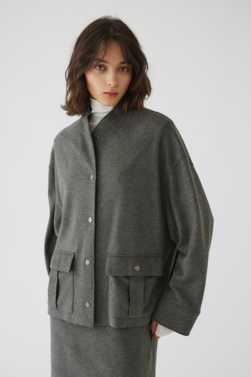 【リムアーク/RIM.ARK】のSoft felt oversized JK/ジャケット 人気、トレンドファッション・服の通販 founy(ファニー) 　ファッション　Fashion　レディースファッション　Fashion for Women　アウター　Coat / Outerwear Collection　レディースジャケット・軽アウター　Jackets　ジャケット　Jacket, Outerwear　スタイリッシュ　Stylish, Fashionable　ドット　Polka Dot, Dot Pattern　フラット　Flat, Flat Shoes　エレガント 上品　Elegant　other-5|ID: prp329100004124698 ipo3291000000034969835