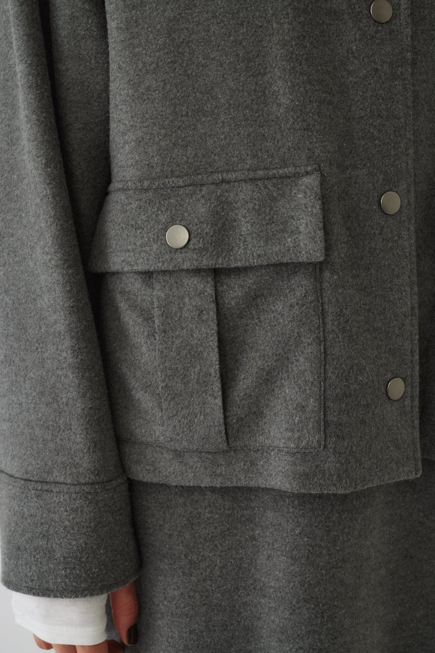 【リムアーク/RIM.ARK】のSoft felt oversized JK/ジャケット 人気、トレンドファッション・服の通販 founy(ファニー) 　ファッション　Fashion　レディースファッション　Fashion for Women　アウター　Coat / Outerwear Collection　レディースジャケット・軽アウター　Jackets　ジャケット　Jacket, Outerwear　スタイリッシュ　Stylish, Fashionable　ドット　Polka Dot, Dot Pattern　フラット　Flat, Flat Shoes　エレガント 上品　Elegant　other-8|ID: prp329100004124698 ipo3291000000034969839