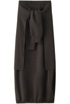 【リムアーク/RIM.ARK】のKnit wrapped SK/スカート 人気、トレンドファッション・服の通販 founy(ファニー) ファッション Fashion レディースファッション Fashion for Women スカート Skirts ロングスカート Long Skirts / Maxi & Midi Skirts ロング Long, Long-Length thumbnail ダークブラウン|ID: prp329100004124699 ipo3291000000034970722