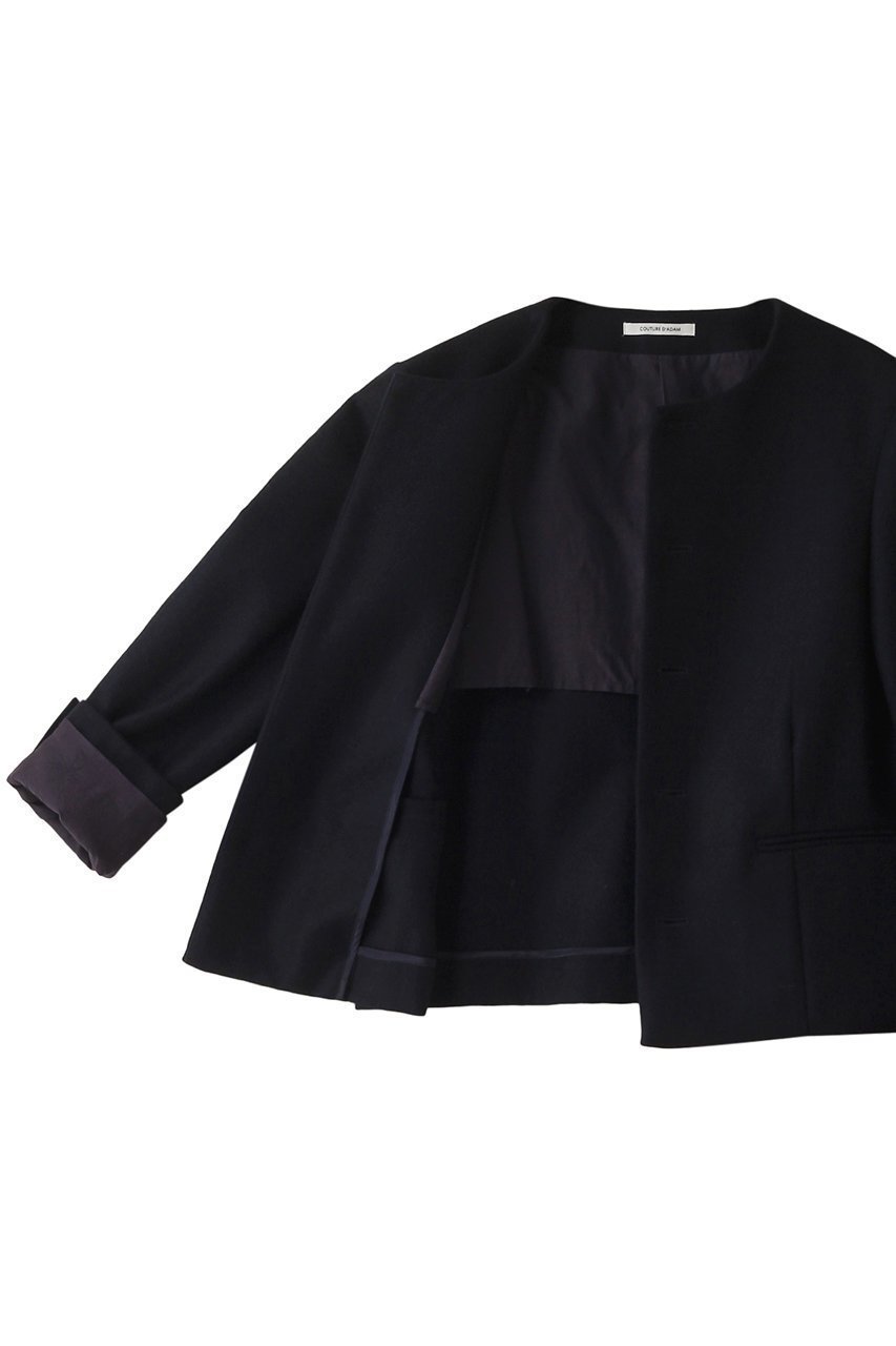 【クチュールドアダム/COUTURE D'ADAM】のガードジャケット 人気、トレンドファッション・服の通販 founy(ファニー) 　ファッション　Fashion　レディースファッション　Fashion for Women　アウター　Coat / Outerwear Collection　レディースジャケット・軽アウター　Jackets　シンプル　Simple, Minimal　ジャケット　Jacket, Outerwear　ファブリック　Fabric, Textile　フォーマル　Formal, Dressy　エレガント 上品　Elegant　other-6|ID: prp329100004124720 ipo3291000000032941646