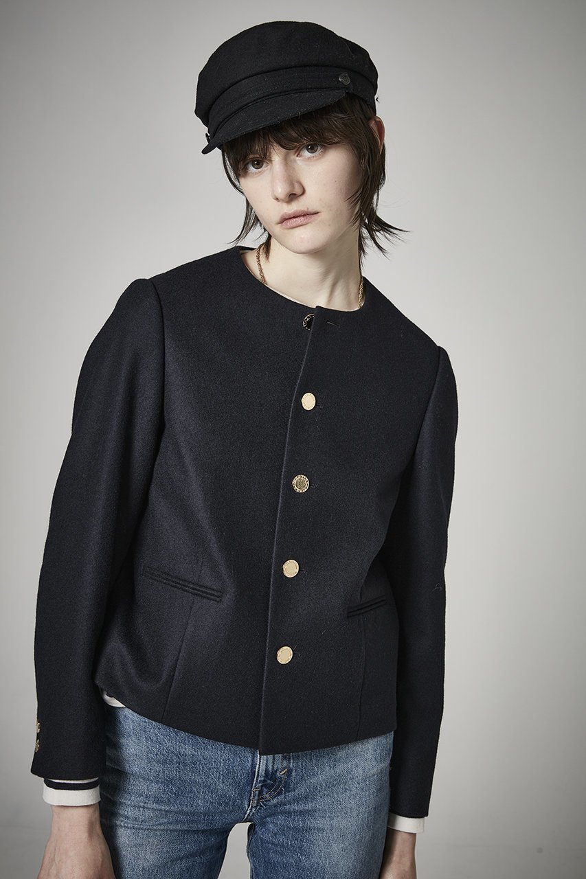 【クチュールドアダム/COUTURE D'ADAM】のガードジャケット 人気、トレンドファッション・服の通販 founy(ファニー) 　ファッション　Fashion　レディースファッション　Fashion for Women　アウター　Coat / Outerwear Collection　レディースジャケット・軽アウター　Jackets　シンプル　Simple, Minimal　ジャケット　Jacket, Outerwear　ファブリック　Fabric, Textile　フォーマル　Formal, Dressy　エレガント 上品　Elegant　other-8|ID: prp329100004124720 ipo3291000000035961341