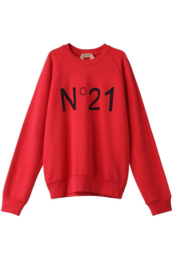 【ヌメロ ヴェントゥーノ/N°21】のロゴプルオーバー インテリア・キッズ・メンズ・レディースファッション・服の通販 founy(ファニー) https://founy.com/ ファッション Fashion レディースファッション Fashion for Women トップス・カットソー Cut & Sew Tops シャツ・ブラウス・オフィスカジュアル Elegant Blouses & Button-Ups ロングTシャツ・Tシャツ Longline T-Shirts & Tees カジュアルプルオーバー・ニットトップス Pullovers & Knit Tops / Casual Pullovers カットソー・ベーシックTシャツ Cut-and-Sewn Tops / Stretch Tees & Basics スリーブ Sleeve, Long Sleeve / Short Sleeve センター Center, Center Line デニム Denim, Jeans Material フロント Front, Front Design ロング Long, Long-Length |ID: prp329100004124729 ipo3291000000032916258