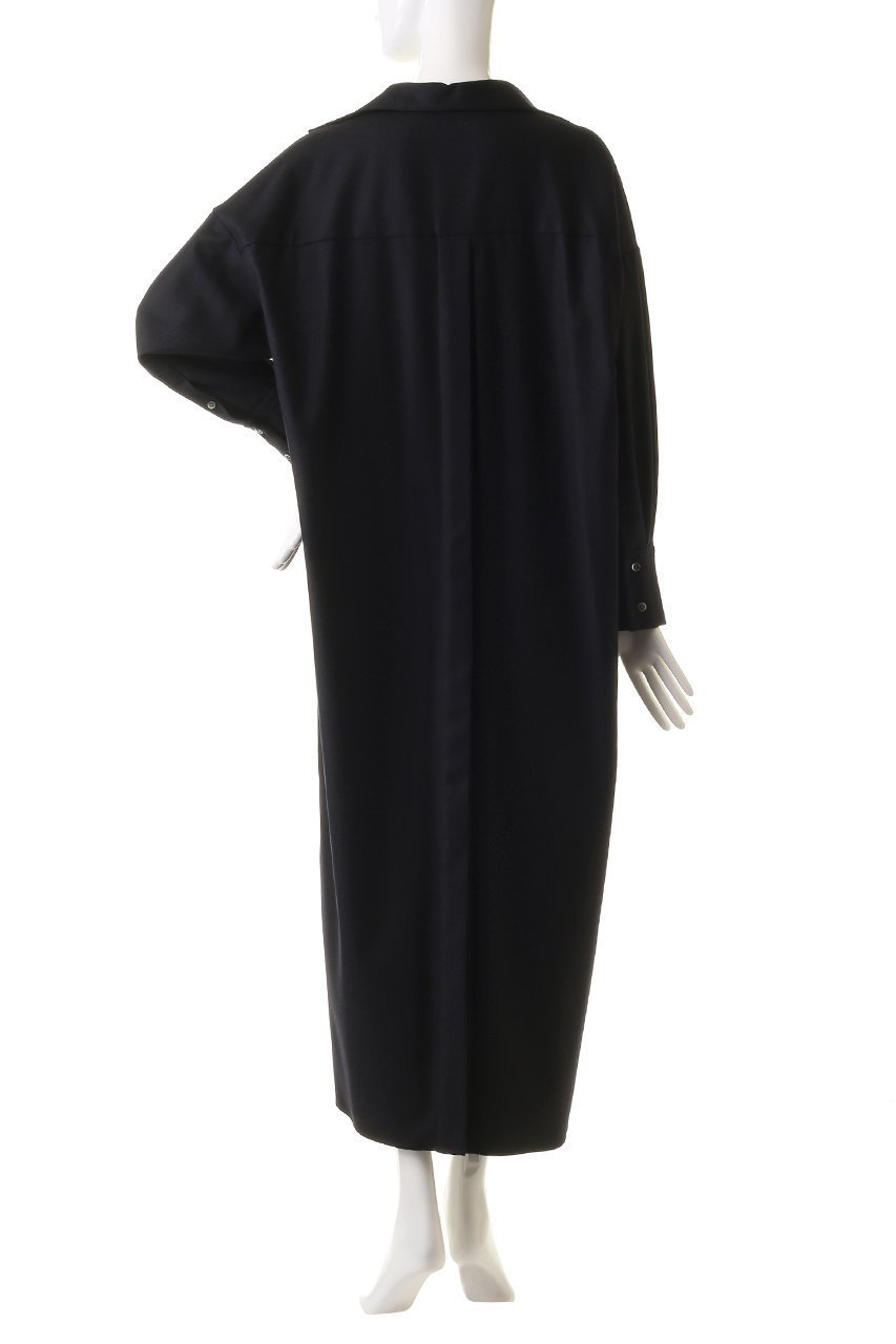 【サクラ/SACRA】のカシミヤロイヤルフラノシャツワンピース 人気、トレンドファッション・服の通販 founy(ファニー) 　ファッション　Fashion　レディースファッション　Fashion for Women　ワンピース　Dresses　シャツワンピース / 1枚で着映えコーデ　Shirt Dresses　チュニック　Tunic Tops & Dresses　インナー　Innerwear　スキッパー　Skipper, Open Collar　チュニック　Tunic, Long Top　フロント　Front, Front Design　ヨーク　Yoke, Yoke Design　ロング　Long, Long-Length　other-4|ID: prp329100004124735 ipo3291000000032891053