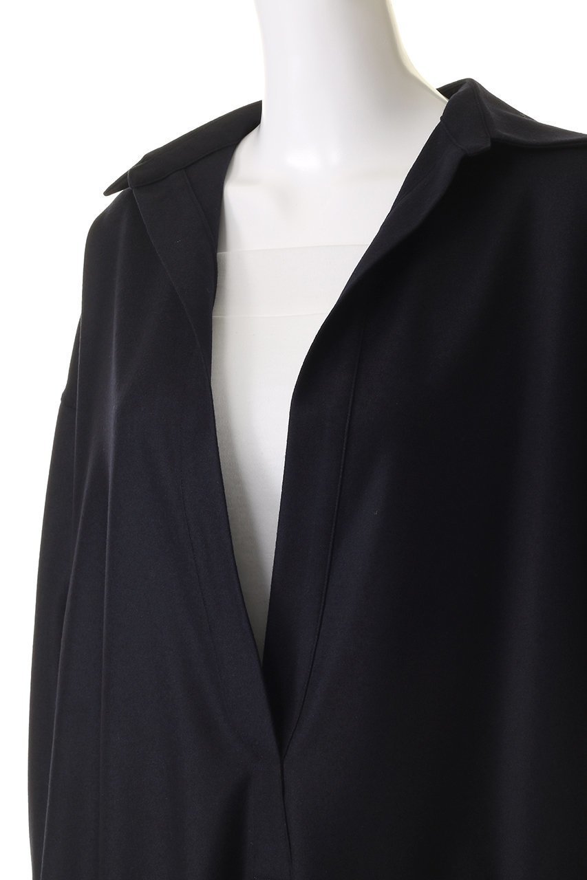 【サクラ/SACRA】のカシミヤロイヤルフラノシャツワンピース 人気、トレンドファッション・服の通販 founy(ファニー) 　ファッション　Fashion　レディースファッション　Fashion for Women　ワンピース　Dresses　シャツワンピース / 1枚で着映えコーデ　Shirt Dresses　チュニック　Tunic Tops & Dresses　インナー　Innerwear　スキッパー　Skipper, Open Collar　チュニック　Tunic, Long Top　フロント　Front, Front Design　ヨーク　Yoke, Yoke Design　ロング　Long, Long-Length　other-5|ID: prp329100004124735 ipo3291000000032891057