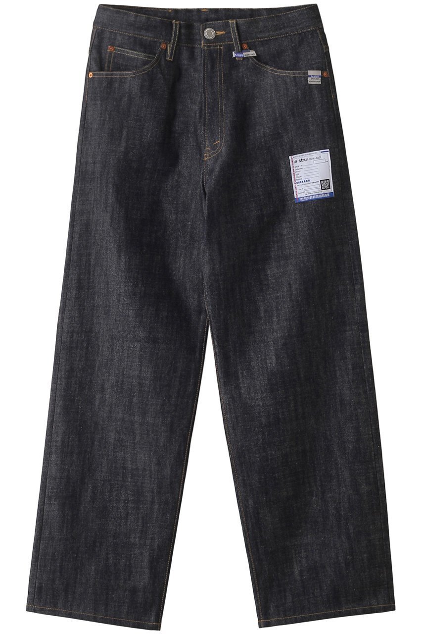 【メゾン ミハラヤスヒロ/Maison MIHARA YASUHIRO / MEN】の【MEN】【in-stru(men-tal).】SELVAGE デニムバギーパンツ インテリア・キッズ・メンズ・レディースファッション・服の通販 founy(ファニー) 　ファッション　Fashion　メンズファッション　MEN　ボトムス　Bottoms/Men　デニムパンツ　Denim Pants　おすすめ　Recommend　ジャケット　Jacket　セットアップ　Set Up　デニム　Denim　トレンド　Trend　ワイド　Wide　インディゴ|ID: prp329100004124739 ipo3291000000028162310