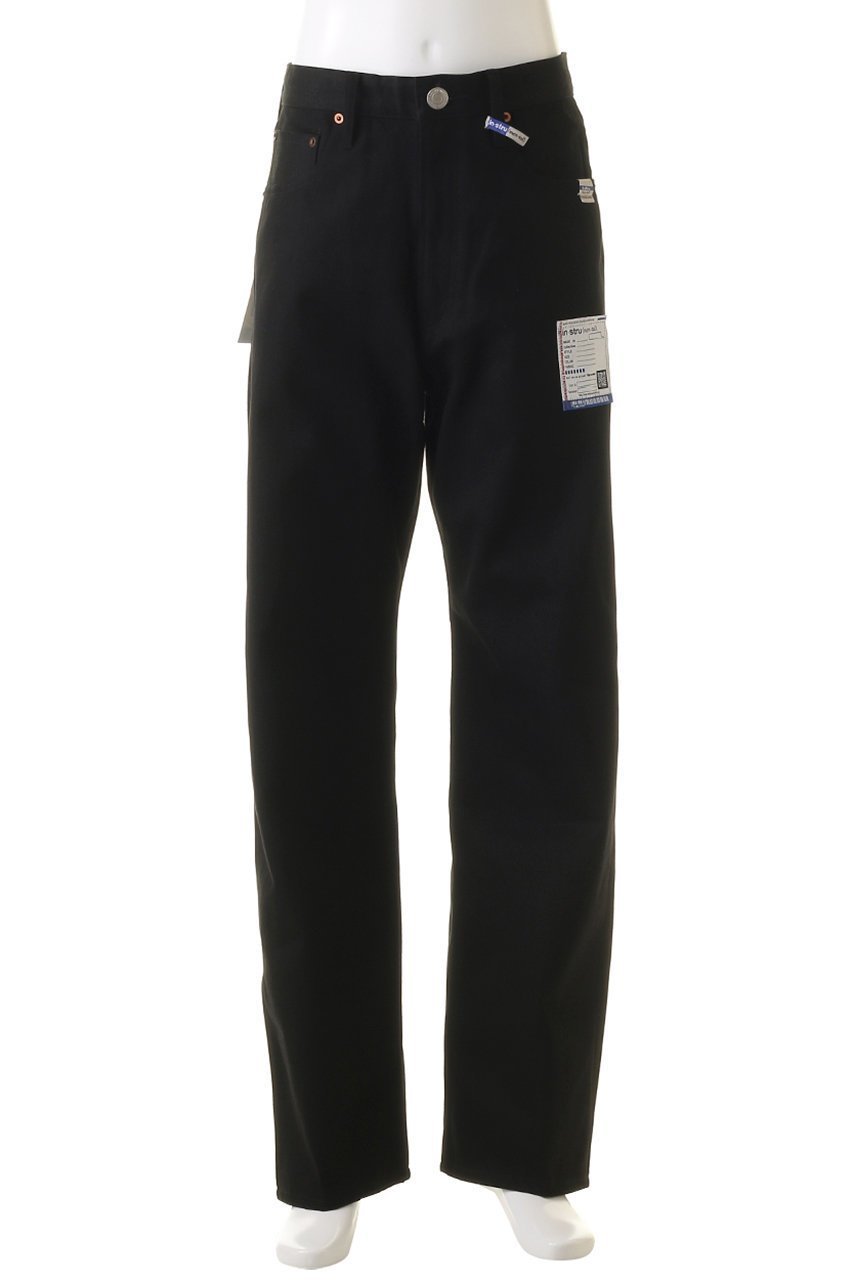 【メゾン ミハラヤスヒロ/Maison MIHARA YASUHIRO / MEN】の【MEN】【in-stru(men-tal).】SELVAGE デニムストレートパンツ 人気、トレンドファッション・服の通販 founy(ファニー) 　ファッション　Fashion　メンズファッション　Fashion for Men　ボトムス　Bottoms　デニムパンツ・ジーンズ　Denim Pants　ストレート　Straight, Straight Cut　デニム　Denim, Jeans Material　other-2|ID: prp329100004124740 ipo3291000000032817568