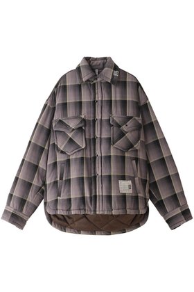 【メゾン ミハラヤスヒロ/Maison MIHARA YASUHIRO / MEN】の【MEN】チェック PUFFER シャツ 人気、トレンドファッション・服の通販 founy(ファニー) ファッション Fashion メンズファッション MEN おすすめ Recommend スリーブ Sleeve チェック Check ロング Long |ID:prp329100004124742