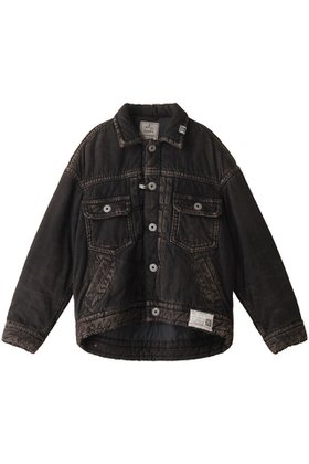 【メゾン ミハラヤスヒロ/Maison MIHARA YASUHIRO / MEN】の【MEN】PUFFER デニムジャケット 人気、トレンドファッション・服の通販 founy(ファニー) ファッション Fashion メンズファッション MEN シンプル Simple ジャケット Jacket デニム Denim ブルゾン Blouson リュクス Luxe ヴィンテージ Vintage |ID:prp329100004124744