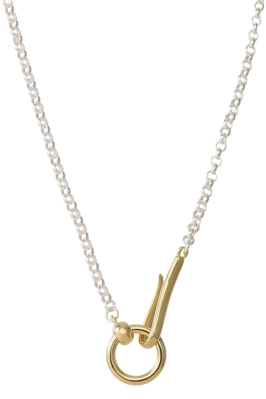 【マルティニーク/martinique】の【blanciris】バイカラーチェーンネックレス 人気、トレンドファッション・服の通販 founy(ファニー) 　ファッション　Fashion　レディースファッション　Fashion for Women　ジュエリー　Jewelry　ネックレス　Necklaces & Pendants　おすすめ　Recommended / Our Picks　シルバー　Silver, Metallic Silver　シンプル　Simple, Minimal　チェーン　Chain, Chain Strap　ネックレス　Necklace, Pendant Necklace　 other-1|ID: prp329100004124750 ipo3291000000036177287
