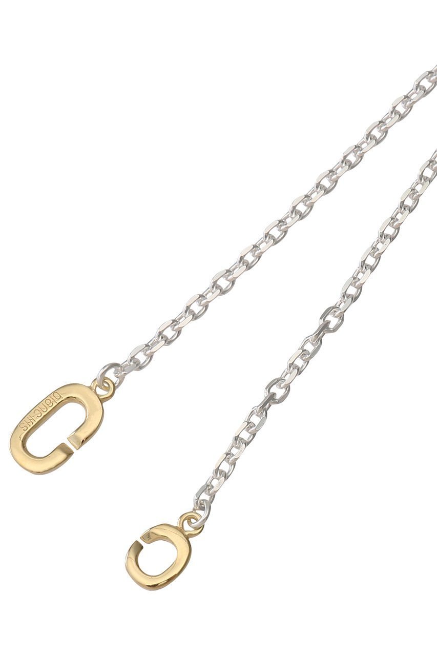 【マルティニーク/martinique】の【blanciris】バイカラーチェーンネックレス 人気、トレンドファッション・服の通販 founy(ファニー) 　ファッション　Fashion　レディースファッション　Fashion for Women　ジュエリー　Jewelry　ネックレス　Necklaces & Pendants　おすすめ　Recommended / Our Picks　シルバー　Silver, Metallic Silver　シンプル　Simple, Minimal　チェーン　Chain, Chain Strap　ネックレス　Necklace, Pendant Necklace　other-4|ID: prp329100004124751 ipo3291000000035554974