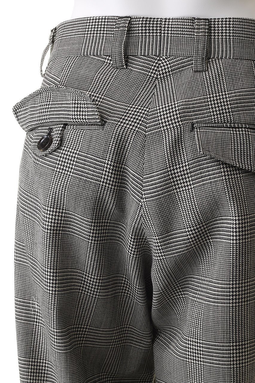 【オブラダ/Oblada】のOFFICER BUGGY チェックパンツ 人気、トレンドファッション・服の通販 founy(ファニー) 　ファッション　Fashion　レディースファッション　WOMEN　パンツ　Pants　おすすめ　Recommend　ジャケット　Jacket　セットアップ　Set Up　チェック　Check　マニッシュ　Mannish　ワイド　Wide　other-5|ID: prp329100004126610 ipo3291000000031407068