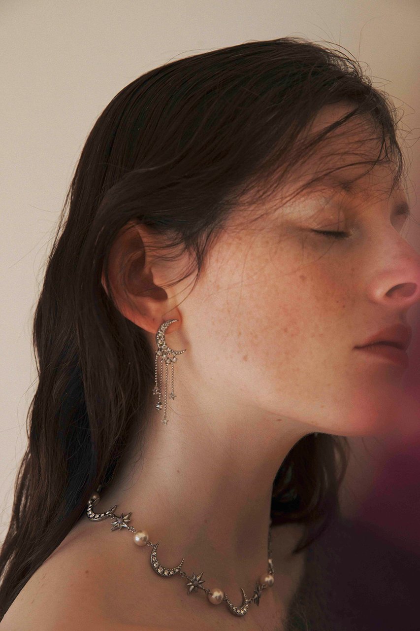 【アデル ビジュー/ADER bijoux】のSTAR pearl mix ショートネックレス 人気、トレンドファッション・服の通販 founy(ファニー) 　ファッション　Fashion　レディースファッション　Fashion for Women　ジュエリー　Jewelry　ネックレス　Necklaces & Pendants　ガラス　Glass, Glassware　ショート　Short, Short Length　スタイリッシュ　Stylish, Fashionable　ネックレス　Necklace, Pendant Necklace　パール　Pearl, Pearl Accent　ビジュー　Bijou, Jewel-like Accent　フェミニン　Feminine, Girly　モチーフ　Motif, Design Theme　リュクス　Luxury, Elegant, High-End, Chic　other-2|ID: prp329100004126620 ipo3291000000035926949