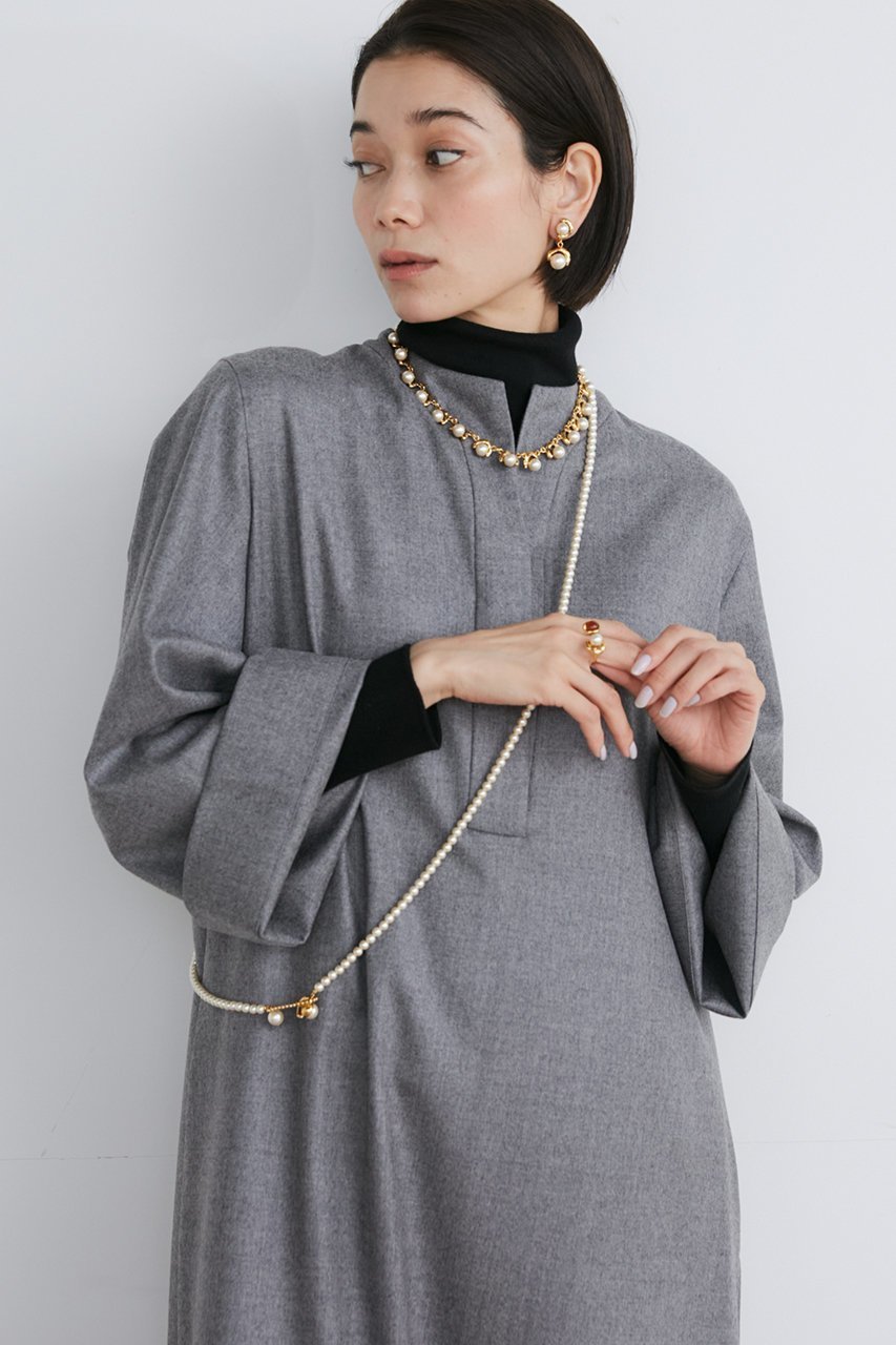 【アデル ビジュー/ADER bijoux】のVAGUE motif ネックレス 人気、トレンドファッション・服の通販 founy(ファニー) 　ファッション　Fashion　レディースファッション　Fashion for Women　ジュエリー　Jewelry　ネックレス　Necklaces & Pendants　ショート　Short, Short Length　ネックレス　Necklace, Pendant Necklace　パール　Pearl, Pearl Accent　フォルム　Silhouette, Form　定番　Standard, Basic Item　other-2|ID: prp329100004126624 ipo3291000000035471874