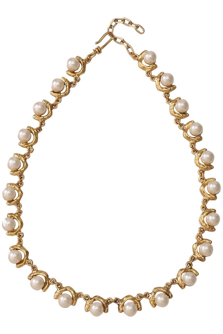 【アデル ビジュー/ADER bijoux】のVAGUE motif ネックレス 人気、トレンドファッション・服の通販 founy(ファニー) 　ファッション　Fashion　レディースファッション　Fashion for Women　ジュエリー　Jewelry　ネックレス　Necklaces & Pendants　ショート　Short, Short Length　ネックレス　Necklace, Pendant Necklace　パール　Pearl, Pearl Accent　フォルム　Silhouette, Form　定番　Standard, Basic Item　other-4|ID: prp329100004126624 ipo3291000000035471876