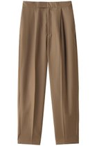 【エステータ/esteta】のウールツイルワイドテーパードパンツ トップベージュ|ID: prp329100004126661 ipo3291000000032817584