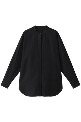 【エステータ/esteta】のウールツイルバンドカラーシャツ 人気、トレンドファッション・服の通販 founy(ファニー) ファッション Fashion レディースファッション Fashion for Women トップス・カットソー Cut & Sew Tops シャツ・ブラウス・オフィスカジュアル Elegant Blouses & Button-Ups スリーブ Sleeve, Long Sleeve / Short Sleeve ベーシック Basic, Essential ロング Long, Long-Length エレガント 上品 Elegant |ID:prp329100004126663