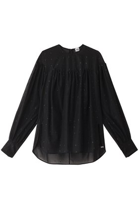 【バウト/BOWTE】のコットン ソフトオーガンジー GLITTER DOT ヨーク ギャザリング ブラウス 人気、トレンドファッション・服の通販 founy(ファニー) ファッション Fashion レディースファッション WOMEN トップス・カットソー Tops/Tshirt シャツ/ブラウス Shirts/Blouses オーガンジー Organdy ギャザー Gather シアー Sheer スリーブ Sleeve フェミニン Feminine ボトム Bottom ヨーク Yoke ロング Long NEW・新作・新着・新入荷 New Arrivals |ID:prp329100004126664