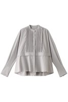 【マリリンムーン/MARILYN MOON】のタックフリルフレアワッシャーシャツ 人気、トレンドファッション・服の通販 founy(ファニー) ファッション Fashion レディースファッション Fashion for Women トップス・カットソー Cut & Sew Tops シャツ・ブラウス・オフィスカジュアル Elegant Blouses & Button-Ups スリーブ Sleeve, Long Sleeve / Short Sleeve バランス Balance, Style Balance フレア Flare, Flared ロング Long, Long-Length ワッシャー Washer, Crinkled Finish 人気 Popular, Best Seller |ID:prp329100004131635