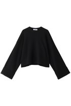 【サクラ/SACRA】のウールコットンニットプルオーバー 人気、トレンドファッション・服の通販 founy(ファニー) ファッション Fashion レディースファッション WOMEN トップス・カットソー Tops/Tshirt ニット Knit Tops プルオーバー Pullover クロップド Cropped シンプル Simple バランス Balance ボトム Bottom thumbnail ブラック|ID: prp329100004131654 ipo3291000000028259234