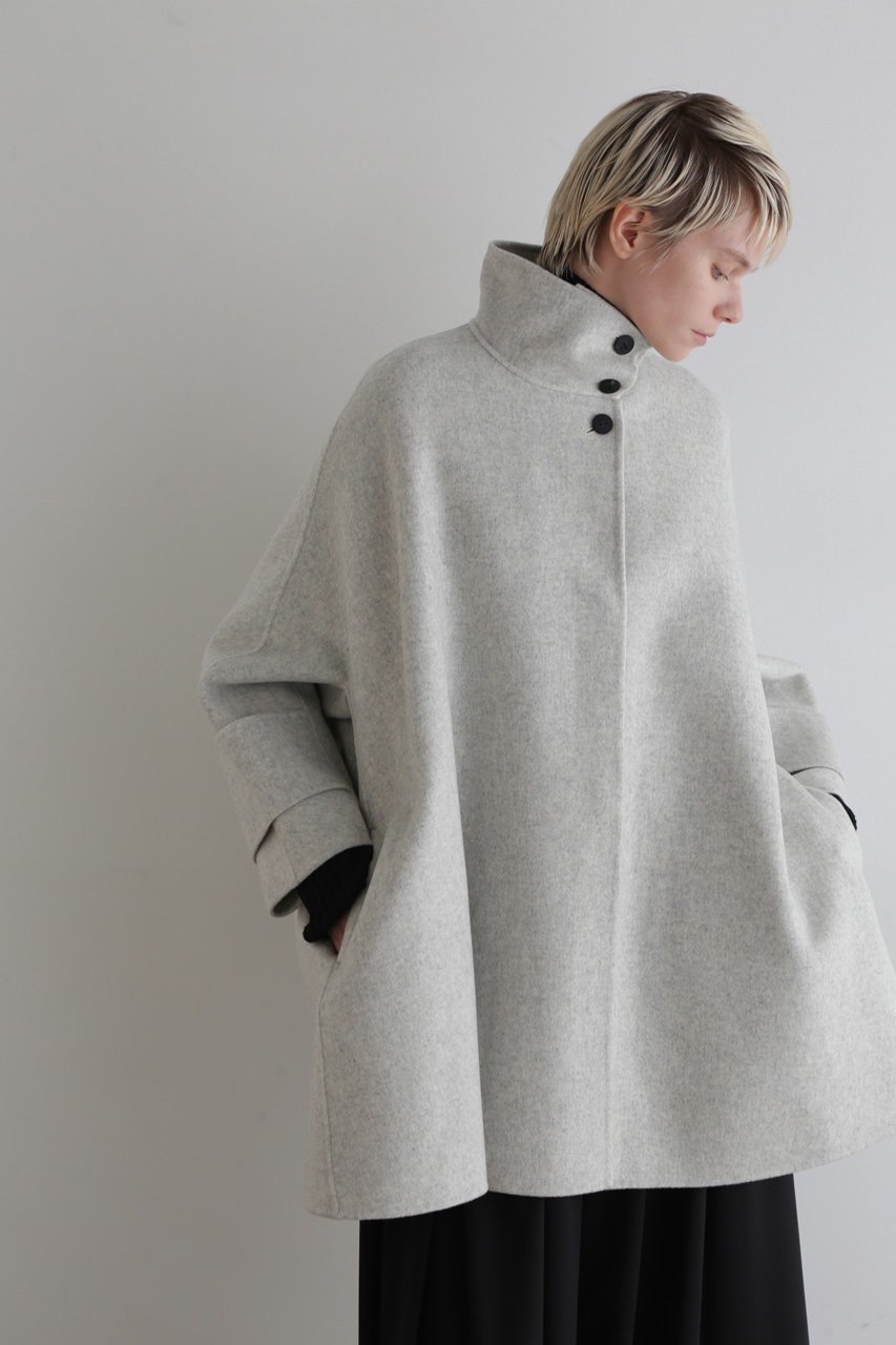 【ル フィル/LE PHIL】のソフトウールリバーAラインコート 人気、トレンドファッション・服の通販 founy(ファニー) 　ファッション　Fashion　レディースファッション　Fashion for Women　アウター　Coat / Outerwear Collection　コート・ロングコート・ピーコート　Long Coats, Peacoats & More　Aラインコート　A-Line Coats　インナー　Innerwear　ショート　Short, Short Length　スタンド　Stand Collar, Upright Stand　ストール　Stole, Wrap　ダウン　Down, Puffer　フォルム　Silhouette, Form　フレア　Flare, Flared　ブランケット　Blanket, Throw Blanket　リバーシブル　Reversible, Two-Sided　エレガント 上品　Elegant　other-8|ID: prp329100004131667 ipo3291000000032947867