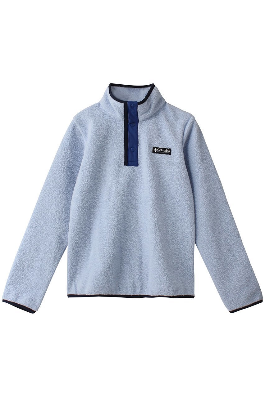 【コロンビア/Columbia / KIDS】の【Kids】ヘルべチアハーフスナップフリース インテリア・キッズ・メンズ・レディースファッション・服の通販 founy(ファニー) 　ファッション　Fashion　キッズファッション　KIDS　アウター　Coat Outerwear /Kids　A/W・秋冬　Aw・Autumn/Winter・Fw・Fall-Winter　アウトドア　Outdoor　スリーブ　Sleeve　ロング　Long　NEW・新作・新着・新入荷　New Arrivals　Whisper・Mountain Blu|ID: prp329100004131678 ipo3291000000028259400