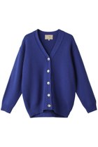 【デミーリー/DEMYLEE】のELRICH カシミヤ Vネックニットカーディガン 人気、トレンドファッション・服の通販 founy(ファニー) ファッション Fashion レディースファッション Fashion for Women トップス・カットソー Cut & Sew Tops ニット Knit Tops & Sweaters カーディガン・羽織り Layered Style Cardigans Vネックトップス V-Neck Tops / V-Cut Neckline Shirts カーディガン Cardigan, Knitwear シンプル Simple, Minimal ボトム Bottoms, Lower Wear 定番 Standard, Basic Item thumbnail ブルー|ID: prp329100004131684 ipo3291000000032935221