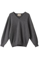 【デミーリー/DEMYLEE】のJOVIE カシミヤ ハイVネックニットプルオーバー 人気、トレンドファッション・服の通販 founy(ファニー) ファッション Fashion レディースファッション Fashion for Women トップス・カットソー Cut & Sew Tops ニット Knit Tops & Sweaters カジュアルプルオーバー・ニットトップス Pullovers & Knit Tops / Casual Pullovers Vネックトップス V-Neck Tops / V-Cut Neckline Shirts シンプル Simple, Minimal バランス Balance, Style Balance エレガント 上品 Elegant 今季 This Season, Current Season 定番 Standard, Basic Item |ID:prp329100004131685
