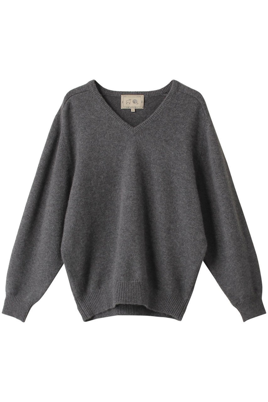 【デミーリー/DEMYLEE】のJOVIE カシミヤ ハイVネックニットプルオーバー 人気、トレンドファッション・服の通販 founy(ファニー) 　ファッション　Fashion　レディースファッション　Fashion for Women　トップス・カットソー　Cut & Sew Tops　ニット　Knit Tops & Sweaters　カジュアルプルオーバー・ニットトップス　Pullovers & Knit Tops / Casual Pullovers　Vネックトップス　V-Neck Tops / V-Cut Neckline Shirts　シンプル　Simple, Minimal　バランス　Balance, Style Balance　エレガント 上品　Elegant　今季　This Season, Current Season　定番　Standard, Basic Item　 other-1|ID: prp329100004131685 ipo3291000000032964631