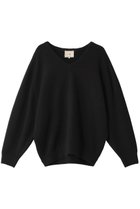 【デミーリー/DEMYLEE】のJOVIE カシミヤ ハイVネックニットプルオーバー ブラック|ID: prp329100004131685 ipo3291000000032964637