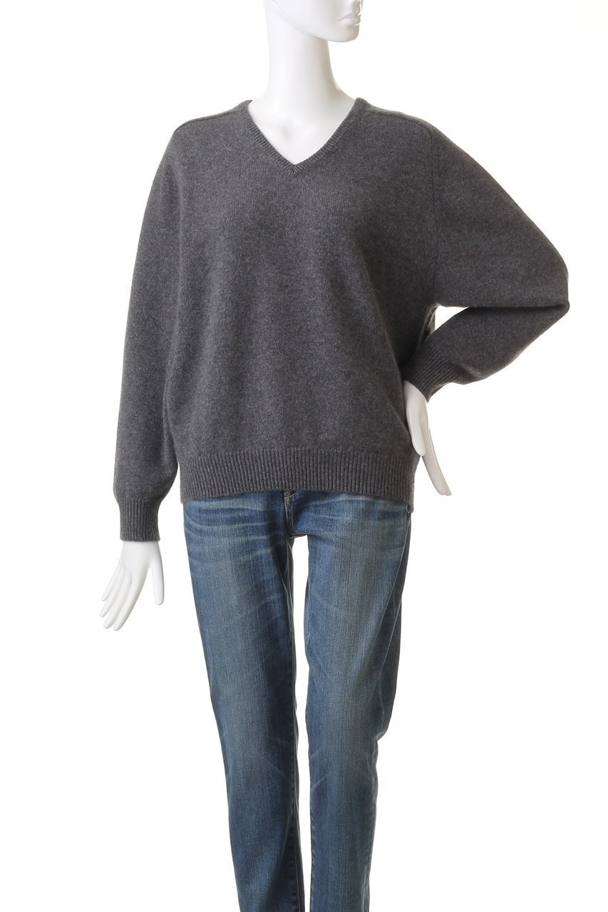 【デミーリー/DEMYLEE】のJOVIE カシミヤ ハイVネックニットプルオーバー 人気、トレンドファッション・服の通販 founy(ファニー) 　ファッション　Fashion　レディースファッション　Fashion for Women　トップス・カットソー　Cut & Sew Tops　ニット　Knit Tops & Sweaters　カジュアルプルオーバー・ニットトップス　Pullovers & Knit Tops / Casual Pullovers　Vネックトップス　V-Neck Tops / V-Cut Neckline Shirts　シンプル　Simple, Minimal　バランス　Balance, Style Balance　エレガント 上品　Elegant　今季　This Season, Current Season　定番　Standard, Basic Item　other-2|ID: prp329100004131685 ipo3291000000032964640