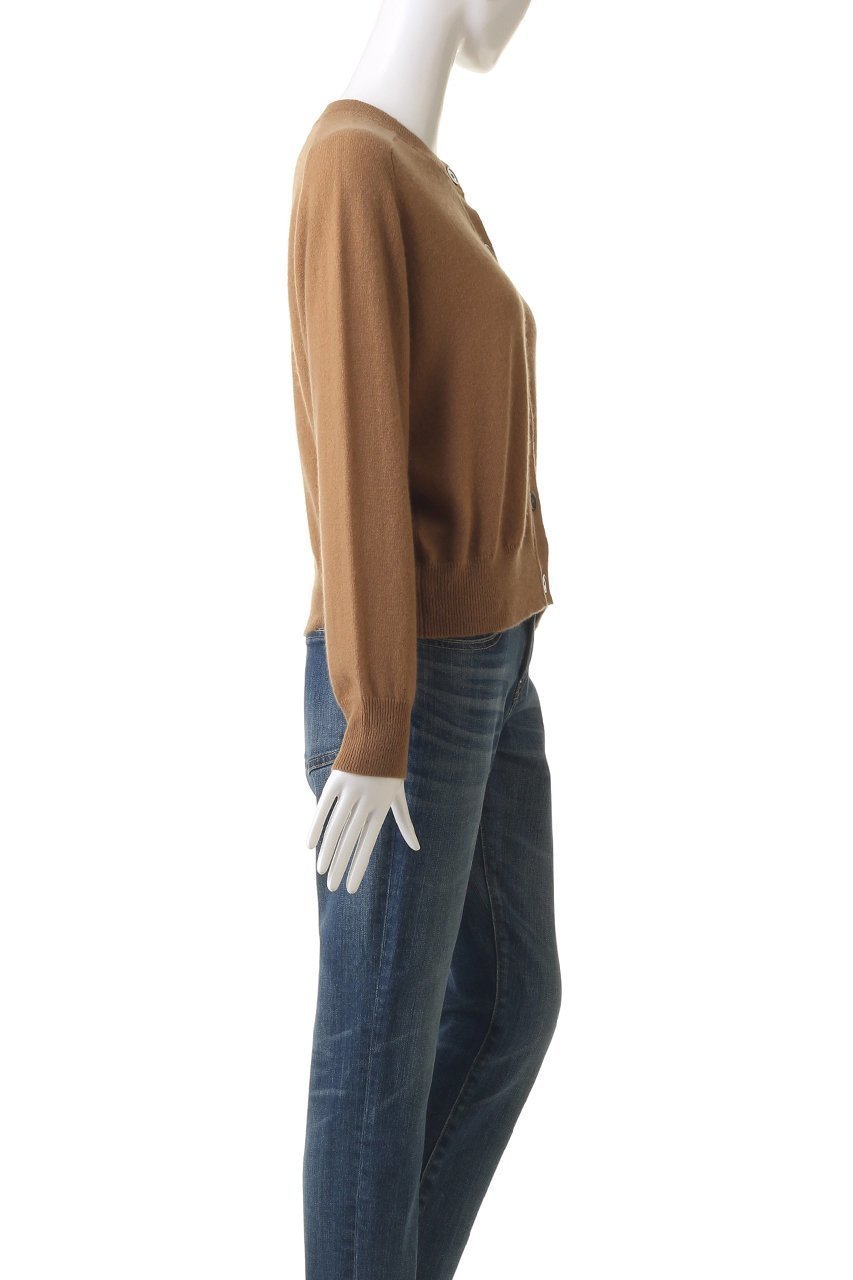 【デミーリー/DEMYLEE】のGWEN カシミヤ クルーネックニットカーディガン 人気、トレンドファッション・服の通販 founy(ファニー) 　ファッション　Fashion　レディースファッション　Fashion for Women　トップス・カットソー　Cut & Sew Tops　ニット　Knit Tops & Sweaters　カーディガン・羽織り　Layered Style Cardigans　なめらか　Smooth, Silky Texture　カーディガン　Cardigan, Knitwear　シンプル　Simple, Minimal　エレガント 上品　Elegant　A/W・秋冬　Autumn/Winter　other-3|ID: prp329100004131687 ipo3291000000032935363