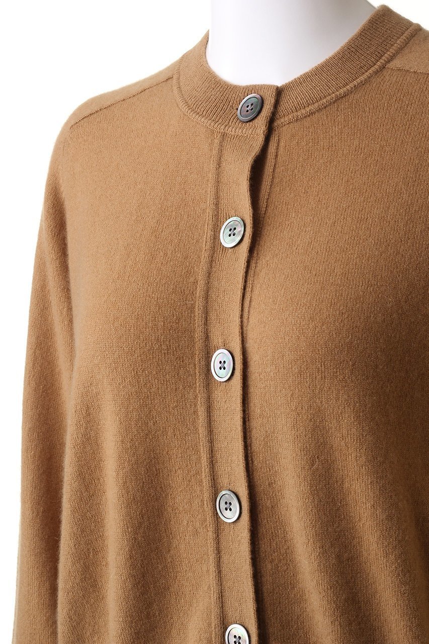 【デミーリー/DEMYLEE】のGWEN カシミヤ クルーネックニットカーディガン 人気、トレンドファッション・服の通販 founy(ファニー) 　ファッション　Fashion　レディースファッション　Fashion for Women　トップス・カットソー　Cut & Sew Tops　ニット　Knit Tops & Sweaters　カーディガン・羽織り　Layered Style Cardigans　なめらか　Smooth, Silky Texture　カーディガン　Cardigan, Knitwear　シンプル　Simple, Minimal　エレガント 上品　Elegant　定番　Standard, Basic Item　A/W・秋冬　Autumn/Winter　other-5|ID: prp329100004131687 ipo3291000000035372378