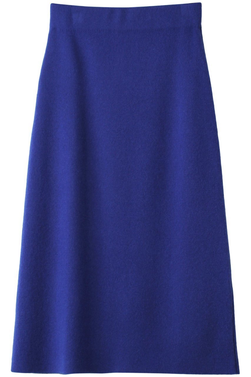 【デミーリー/DEMYLEE】のCHYPRE カシミヤ ニットプルオンスカート インテリア・キッズ・メンズ・レディースファッション・服の通販 founy(ファニー) ファッション Fashion レディースファッション Fashion for Women スカート Skirts コンパクト Compact, Small Size ストレート Straight, Straight Cut ビジネス 仕事 通勤 Business / Work / Commuting 定番 Standard, Basic Item ブルー|ID: prp329100004131688 ipo3291000000035424263