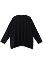 【ミズイロ インド/mizuiro ind】のcrew neck wide T Tシャツ navy|ID:prp329100004131704