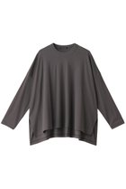 【ミズイロ インド/mizuiro ind】のcrew neck wide T Tシャツ gray|ID:prp329100004131704