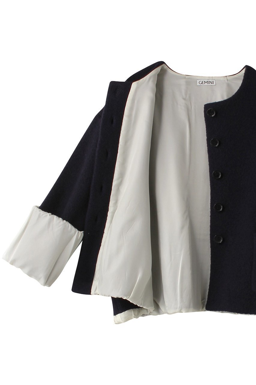 【ウィムガゼット/Whim Gazette】の【GEMINI】ニットジャケット 人気、トレンドファッション・服の通販 founy(ファニー) 　ファッション　Fashion　レディースファッション　Fashion for Women　アウター　Coat / Outerwear Collection　レディースジャケット・軽アウター　Jackets　カーディガン　Cardigan, Knitwear　クラシカル　Classical, Vintage-Inspired　シンプル　Simple, Minimal　ジャケット　Jacket, Outerwear　エレガント 上品　Elegant　冬　Winter / This Winter　other-6|ID: prp329100004131707 ipo3291000000032950276