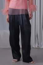 【ローズバッド/ROSE BUD】のエアメタルサテンパンツ 人気、トレンドファッション・服の通販 founy(ファニー) ファッション Fashion レディースファッション WOMEN パンツ Pants ギャザー Gather サテン Satin シアー Sheer メタル Metal thumbnail ネイビー|ID: prp329100004131712 ipo3291000000028259604