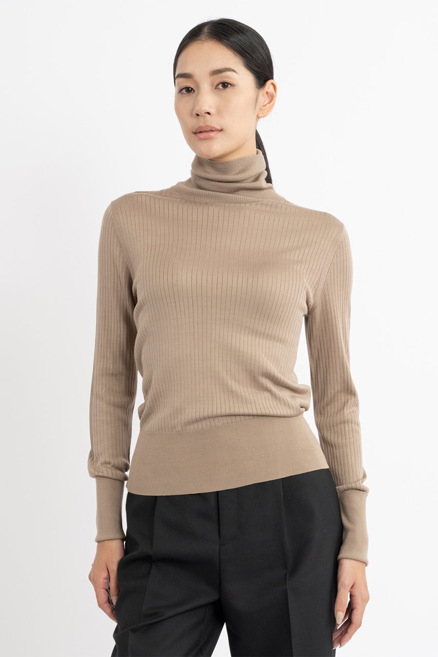 【エステータ/esteta】のシルクリブ タートルニット 人気、トレンドファッション・服の通販 founy(ファニー) 　ファッション　Fashion　レディースファッション　Fashion for Women　トップス・カットソー　Cut & Sew Tops　ニット　Knit Tops & Sweaters　カジュアルプルオーバー・ニットトップス　Pullovers & Knit Tops / Casual Pullovers　コンパクト　Compact, Small Size　シルク　Silk, 100% Silk　タートル　Turtleneck, Turtle Collar　タートルネック　Turtleneck, High Neck　ワイドリブ　Wide Rib, Wide Ribbed Knit　エレガント 上品　Elegant　定番　Standard, Basic Item　other-7|ID: prp329100004131728 ipo3291000000032934955