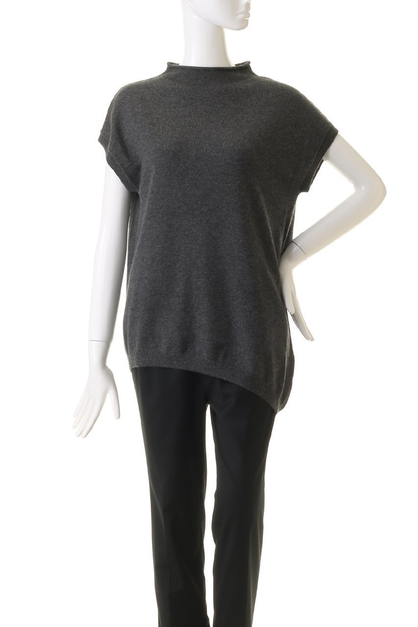 【エステータ/esteta】のアシンメトリーニット 人気、トレンドファッション・服の通販 founy(ファニー) 　ファッション　Fashion　レディースファッション　Fashion for Women　トップス・カットソー　Cut & Sew Tops　ニット　Knit Tops & Sweaters　カジュアルプルオーバー・ニットトップス　Pullovers & Knit Tops / Casual Pullovers　おすすめ　Recommended / Our Picks　スタイリッシュ　Stylish, Fashionable　モックネック　Mock Neck, Short Turtleneck　エレガント 上品　Elegant　再入荷　Restock / Back in Stock　other-2|ID: prp329100004131731 ipo3291000000035052234