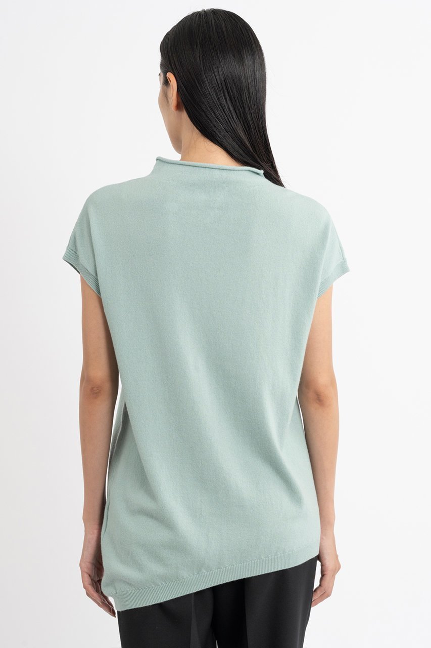 【エステータ/esteta】のアシンメトリーニット 人気、トレンドファッション・服の通販 founy(ファニー) 　ファッション　Fashion　レディースファッション　Fashion for Women　トップス・カットソー　Cut & Sew Tops　ニット　Knit Tops & Sweaters　カジュアルプルオーバー・ニットトップス　Pullovers & Knit Tops / Casual Pullovers　おすすめ　Recommended / Our Picks　スタイリッシュ　Stylish, Fashionable　モックネック　Mock Neck, Short Turtleneck　エレガント 上品　Elegant　再入荷　Restock / Back in Stock　other-6|ID: prp329100004131731 ipo3291000000035052238