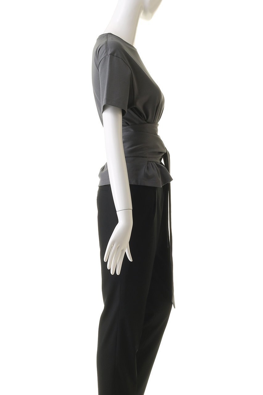 【エステータ/esteta】のスーピマシングルジャージーカットソー 人気、トレンドファッション・服の通販 founy(ファニー) 　ファッション　Fashion　レディースファッション　WOMEN　トップス・カットソー　Tops/Tshirt　シャツ/ブラウス　Shirts/Blouses　ロング / Tシャツ　T-Shirts　カットソー　Cut and Sewn　ショート　Short　スリーブ　Sleeve　ベーシック　Basic　ボトム　Bottom　エレガント 上品　Elegant　other-3|ID: prp329100004131732 ipo3291000000031406503