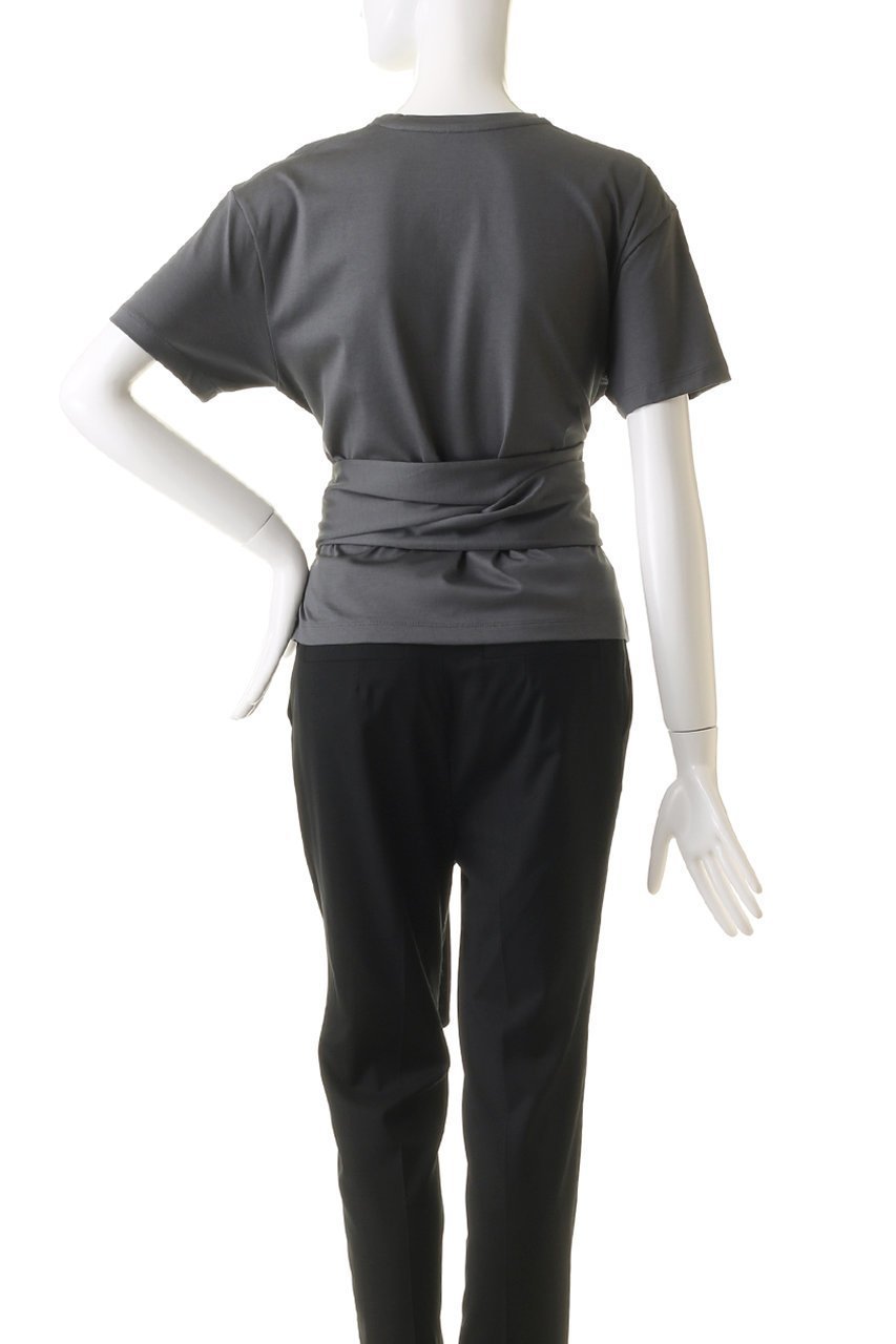 【エステータ/esteta】のスーピマシングルジャージーカットソー 人気、トレンドファッション・服の通販 founy(ファニー) 　ファッション　Fashion　レディースファッション　WOMEN　トップス・カットソー　Tops/Tshirt　シャツ/ブラウス　Shirts/Blouses　ロング / Tシャツ　T-Shirts　カットソー　Cut and Sewn　ショート　Short　スリーブ　Sleeve　ベーシック　Basic　ボトム　Bottom　エレガント 上品　Elegant　other-4|ID: prp329100004131732 ipo3291000000031406505