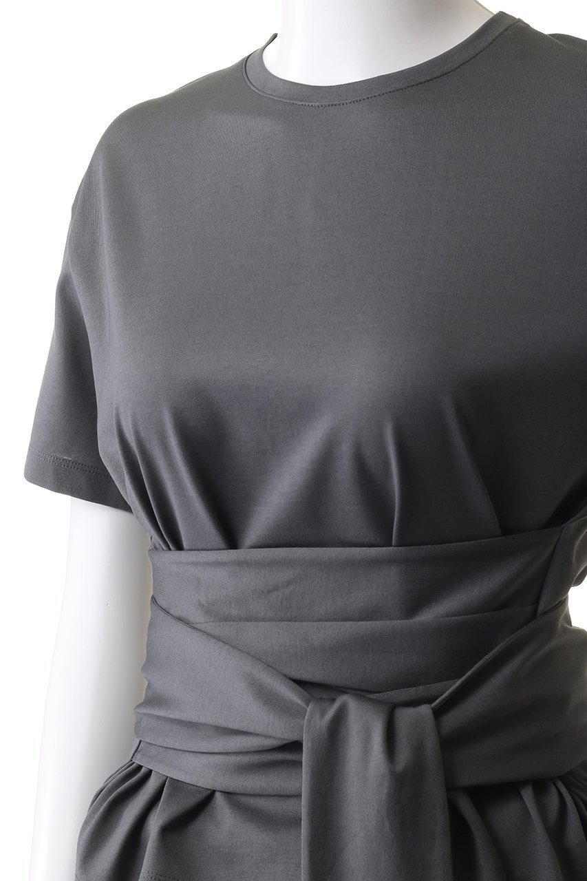 【エステータ/esteta】のスーピマシングルジャージーカットソー 人気、トレンドファッション・服の通販 founy(ファニー) 　ファッション　Fashion　レディースファッション　WOMEN　トップス・カットソー　Tops/Tshirt　シャツ/ブラウス　Shirts/Blouses　ロング / Tシャツ　T-Shirts　カットソー　Cut and Sewn　ショート　Short　スリーブ　Sleeve　ベーシック　Basic　ボトム　Bottom　エレガント 上品　Elegant　other-5|ID: prp329100004131732 ipo3291000000031406507