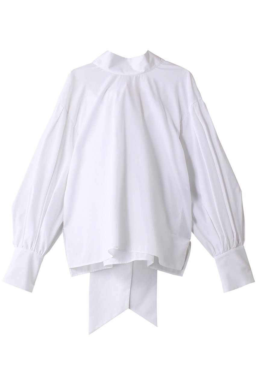 【エステータ/esteta】のTHOMAS MASONボウタイブラウス 人気、トレンドファッション・服の通販 founy(ファニー) 　ファッション　Fashion　レディースファッション　Fashion for Women　トップス・カットソー　Cut & Sew Tops　シャツ・ブラウス・オフィスカジュアル　Elegant Blouses & Button-Ups　なめらか　Smooth, Silky Texture　エレガント 上品　Elegant　カフス　Cuff Design　スリーブ　Sleeve, Long Sleeve / Short Sleeve　マニッシュ　Mannish, Boyish　リボン　Ribbon, Bow　ロング　Long, Long-Length　 other-1|ID: prp329100004131734 ipo3291000000032901837